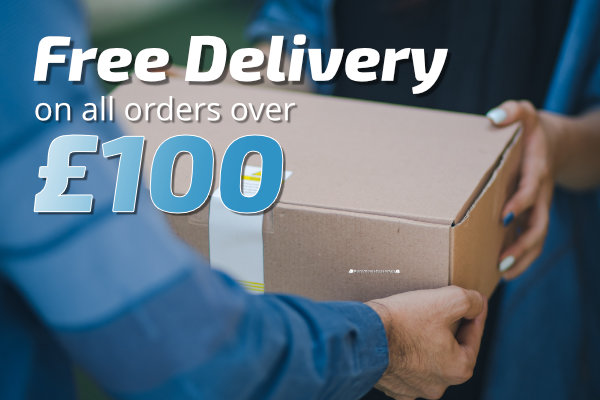 Free delivery on all products on orders over £100